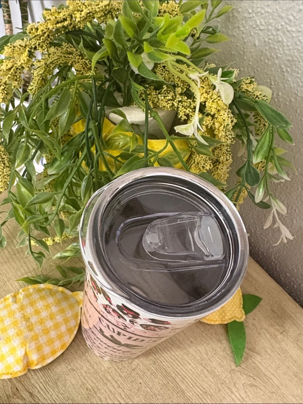 Cupid's Brewing Co. Pink Leopard Tumbler new